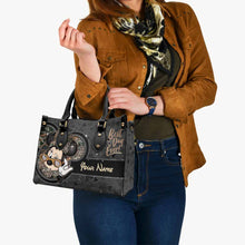 Load image into Gallery viewer, Personalized Leather Handbag Best Day Ever Gift for Her
