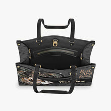 Load image into Gallery viewer, Personalized Leather Handbag Best Day Ever Gift for Her
