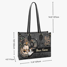 Load image into Gallery viewer, Personalized Leather Handbag Best Day Ever Gift for Her
