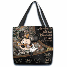 Load image into Gallery viewer, Personalized Minnie Mouse Tote Bag Custom Name Gift for Mom
