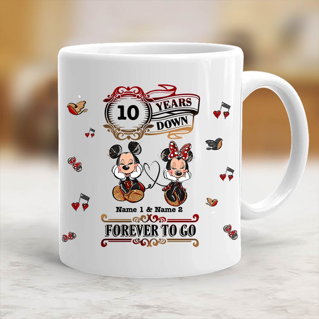 Personalized Couple Mug with Custom Names Unique Gift Idea