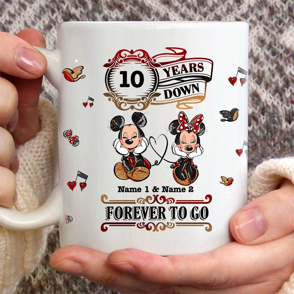 Personalized Couple Mug with Custom Names Unique Gift Idea
