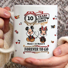 Load image into Gallery viewer, Personalized Couple Mug with Custom Names Unique Gift Idea
