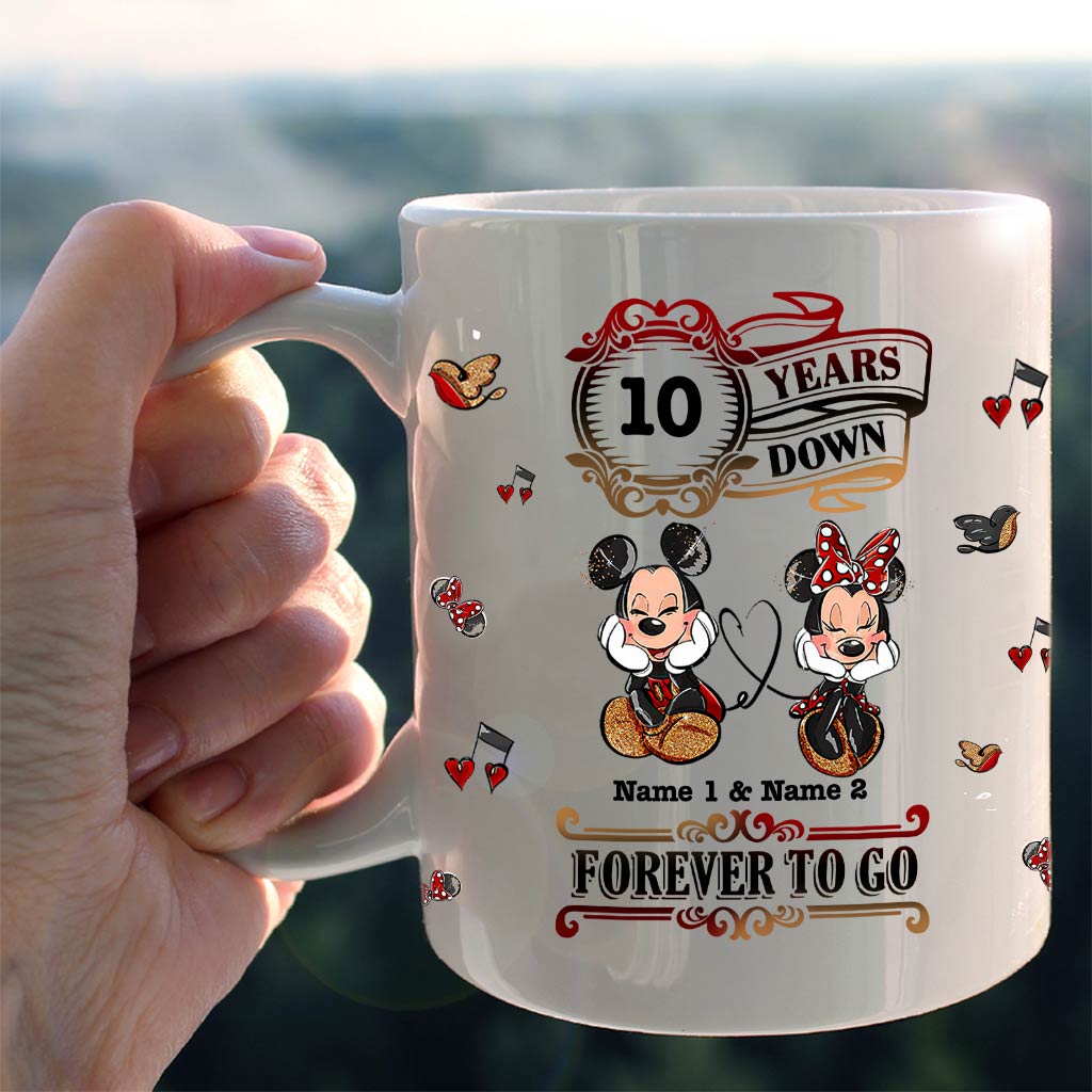 Personalized Couple Mug with Custom Names Unique Gift Idea