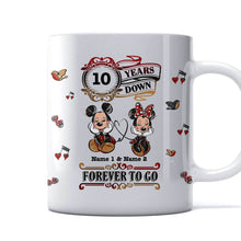 Load image into Gallery viewer, Personalized Couple Mug with Custom Names Unique Gift Idea
