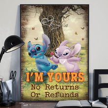 Load image into Gallery viewer, Personalized I'm Yours Poster Custom Name Decor Gift for Couples
