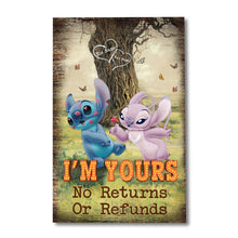 Load image into Gallery viewer, Personalized I'm Yours Poster Custom Name Decor Gift for Couples
