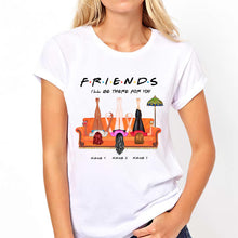 Load image into Gallery viewer, Personalized Bestie T-Shirt &amp; Hoodie with Custom Names Gift
