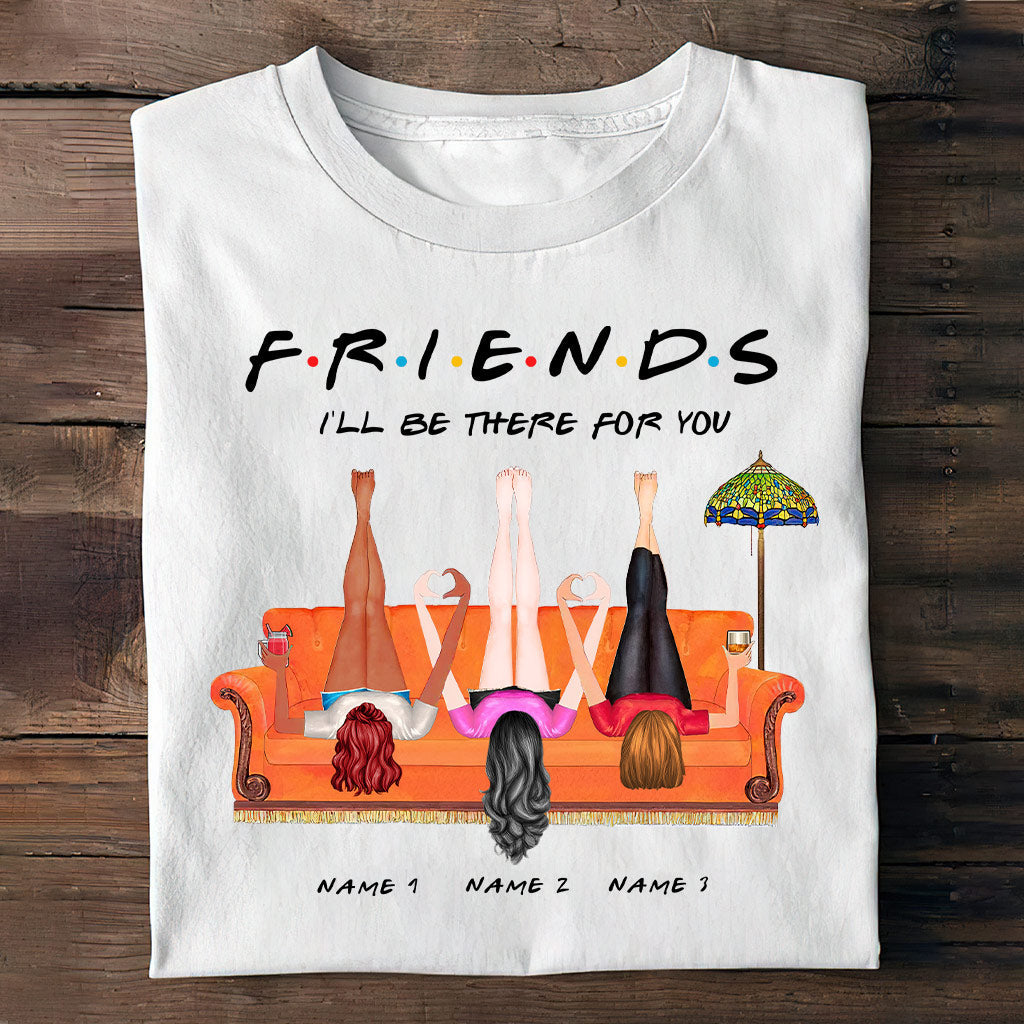 Personalized Bestie T-Shirt & Hoodie with Custom Names Gift