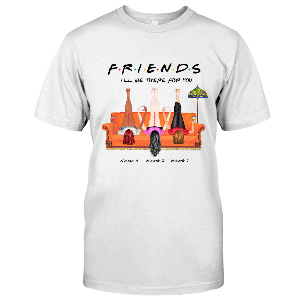 Personalized Bestie T-Shirt & Hoodie with Custom Names Gift