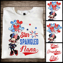 Load image into Gallery viewer, Personalized Independence Day Grandma T-shirt and Hoodie Gift
