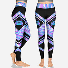 Load image into Gallery viewer, Personalized Hollow Tank Top &amp; Leggings Custom Name Gift for Girls
