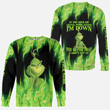 Load image into Gallery viewer, Personalized Grinch Christmas Hoodie Custom Name Gift Idea
