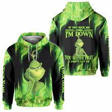 Load image into Gallery viewer, Personalized Grinch Christmas Hoodie Custom Name Gift Idea

