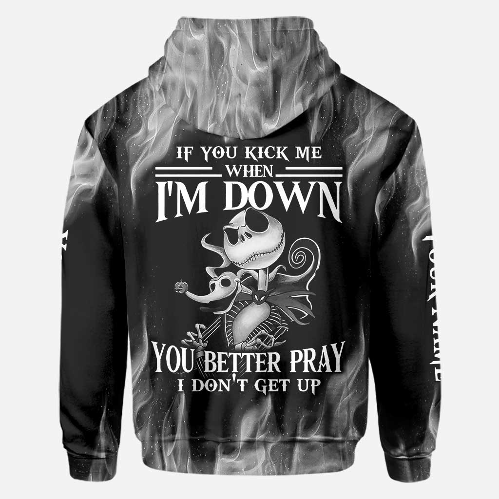 Personalized All Over Print Hoodie Custom Name Gift for Halloween
