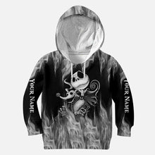 Load image into Gallery viewer, Personalized All Over Print Hoodie Custom Name Gift for Halloween
