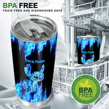 Load image into Gallery viewer, Personalized Ohana Tumbler Custom Name Birthday Gift Idea
