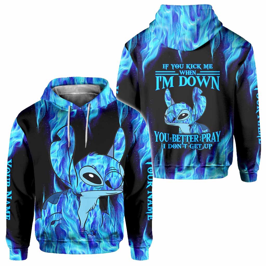 Personalized All-Over T-Shirt and Hoodie with Custom Name Gift