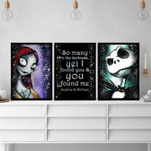 Load image into Gallery viewer, Personalized Nightmare Canvas &amp; Poster Set Custom Couple Gift
