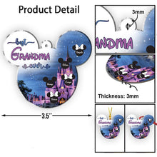 Load image into Gallery viewer, Personalized Transparent Christmas Ornament for Grandma | Custom Name Gift
