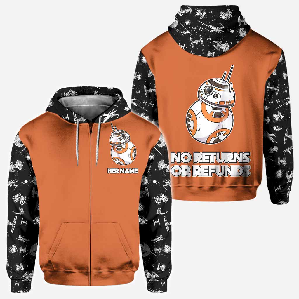 Custom Personalized Star Wars Hoodies with Name for Him & Her