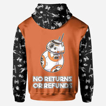 Load image into Gallery viewer, Custom Personalized Star Wars Hoodies with Name for Him &amp; Her

