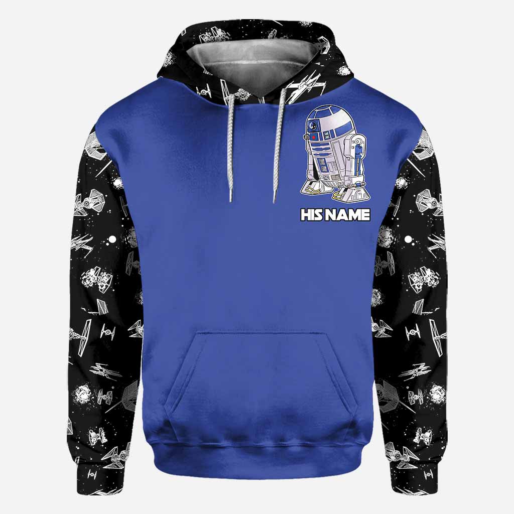 Custom Personalized Star Wars Hoodies with Name for Him & Her