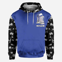 Load image into Gallery viewer, Custom Personalized Star Wars Hoodies with Name for Him &amp; Her
