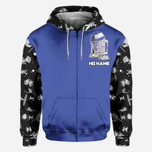 Load image into Gallery viewer, Custom Personalized Star Wars Hoodies with Name for Him &amp; Her
