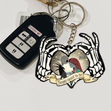 Load image into Gallery viewer, Personalized Nightmare Keychain Custom Name Gift for Couples
