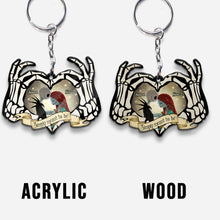 Load image into Gallery viewer, Personalized Nightmare Keychain Custom Name Gift for Couples
