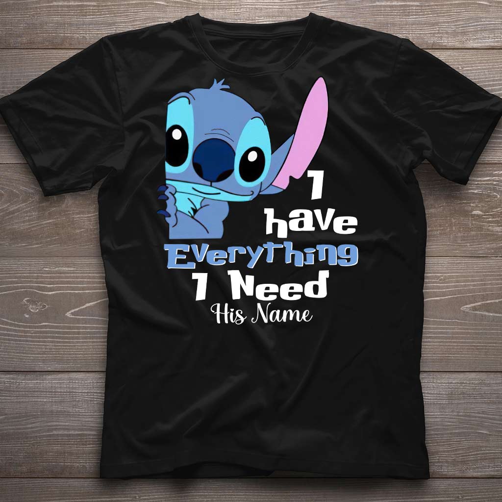 Personalized Ohana T-shirt & Hoodie Gift for Couples