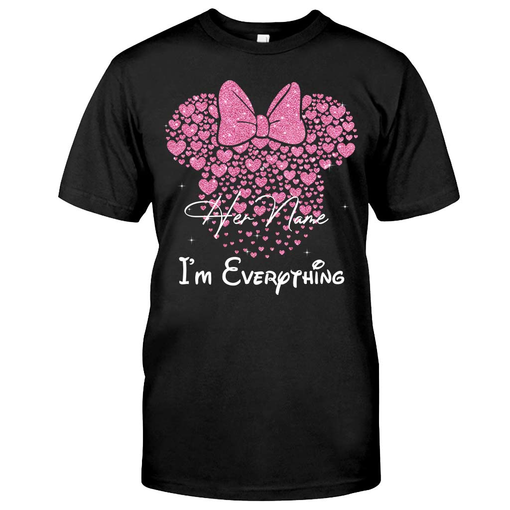 Personalized Mouse T-shirt & Hoodie Custom Name Gift for Couples