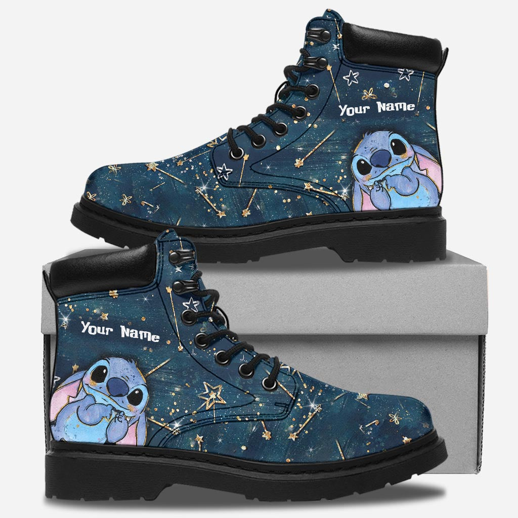 Personalized Starry Ohana All Season Boots Custom Name Gift