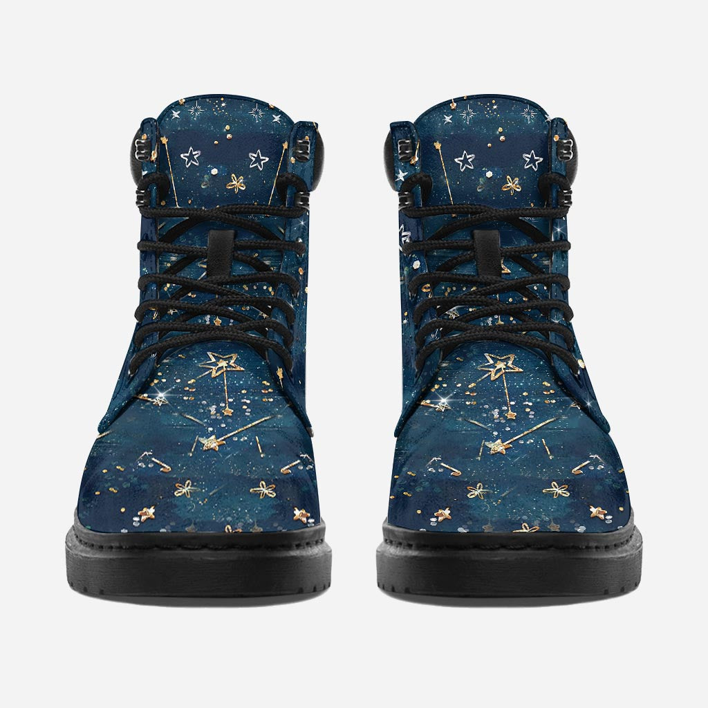 Personalized Starry Ohana All Season Boots Custom Name Gift