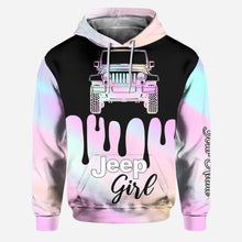Load image into Gallery viewer, Personalized Jeep Girl Hoodie &amp; Leggings Gift for Her
