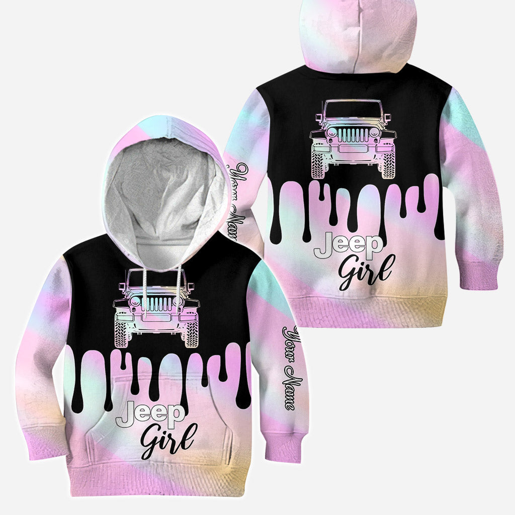 Personalized Jeep Girl Hoodie & Leggings Gift for Her