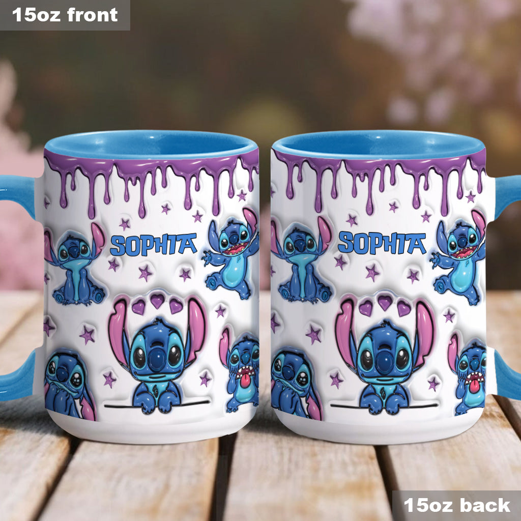 Personalized Ohana Accent Mug Custom Name Gift for Family