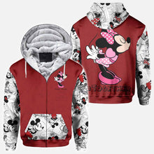 Load image into Gallery viewer, Personalized Magical Couple Hoodie All Over Print Gift
