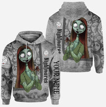 Load image into Gallery viewer, Personalized Nightmare Hoodie and Leggings Set for Halloween Gift
