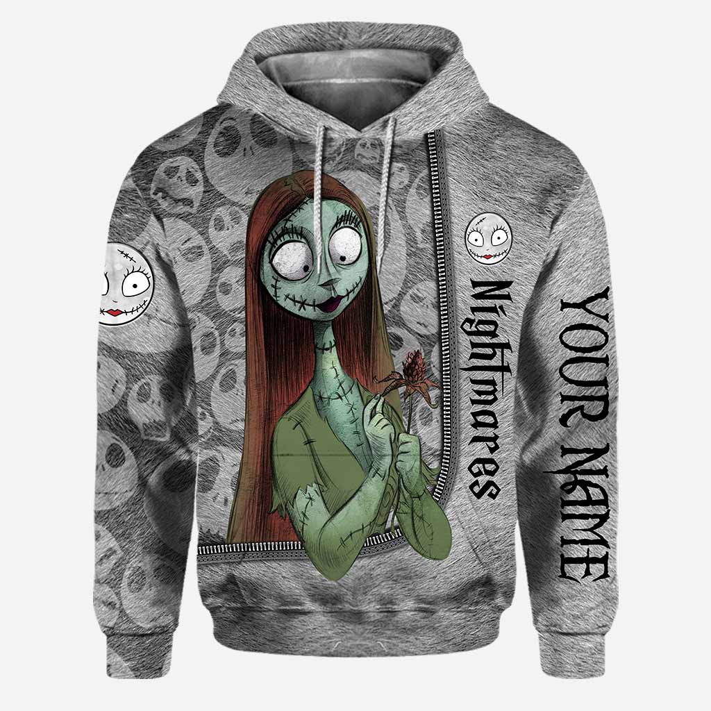 Personalized Nightmare Hoodie and Leggings Set for Halloween Gift