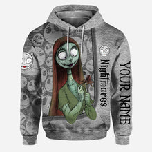 Load image into Gallery viewer, Personalized Nightmare Hoodie and Leggings Set for Halloween Gift
