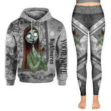 Load image into Gallery viewer, Personalized Nightmare Hoodie and Leggings Set for Halloween Gift
