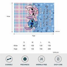 Load image into Gallery viewer, Personalized Ohana Blanket Custom Names Gift for Couples
