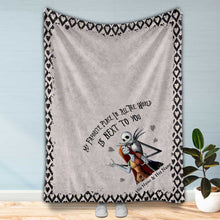 Load image into Gallery viewer, Personalized Couple Nightmare Blanket Custom Names Gift for Engagement
