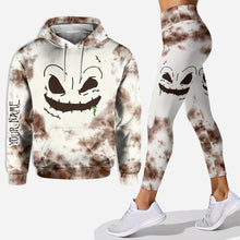 Load image into Gallery viewer, Personalized Nightmare Hoodie and Leggings Set for Halloween

