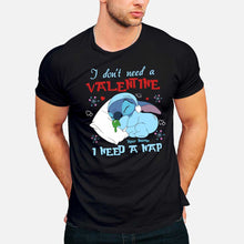 Load image into Gallery viewer, Personalized Valentine Ohana T-shirt &amp; Hoodie Gift for Partner
