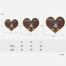 Load image into Gallery viewer, Personalized Heart-Shaped Grandma Wood Sign for Mother's Day
