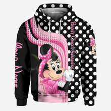 Load image into Gallery viewer, Personalized Breast Cancer Awareness Hoodie &amp; Leggings Set for Women
