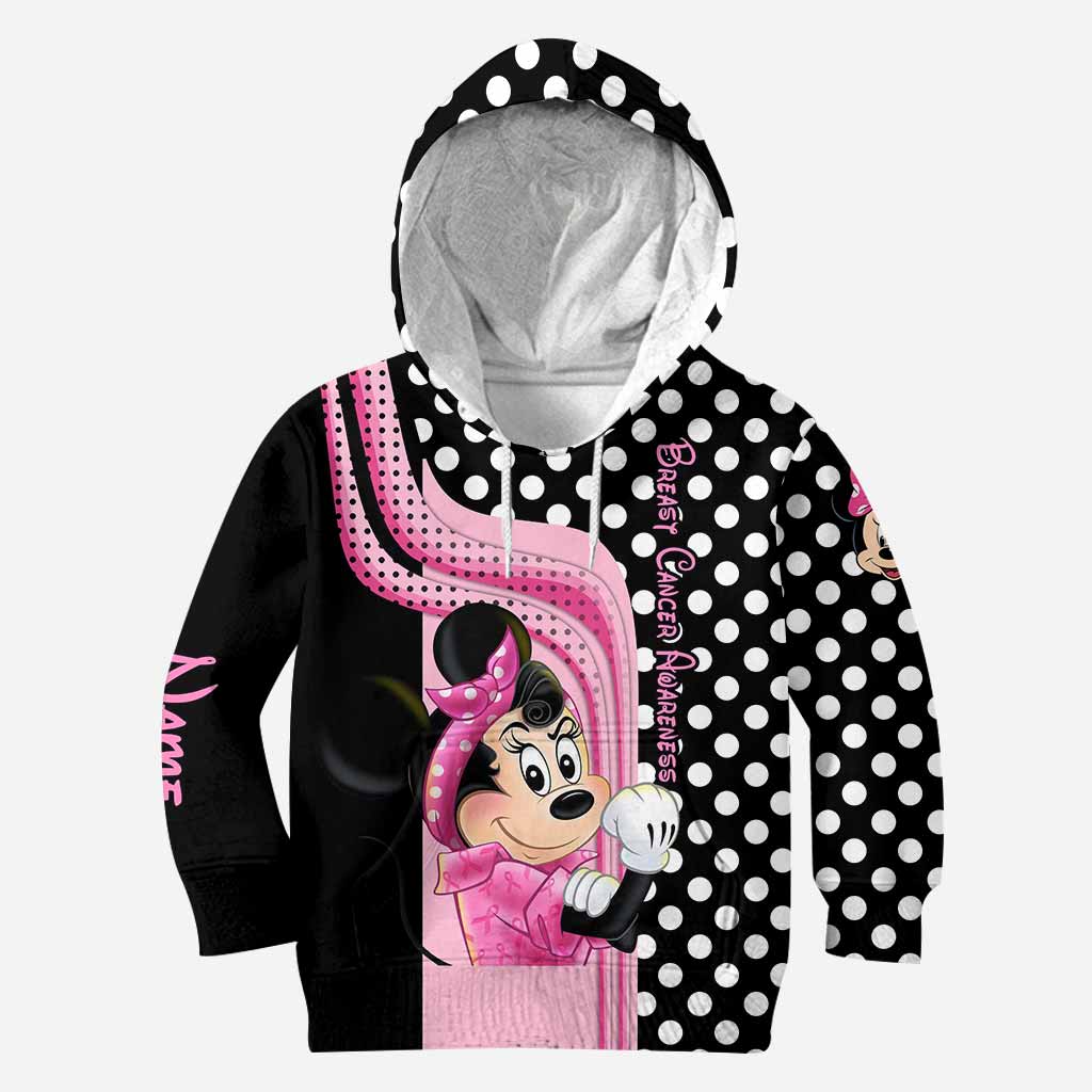 Personalized Breast Cancer Awareness Hoodie & Leggings Set for Women